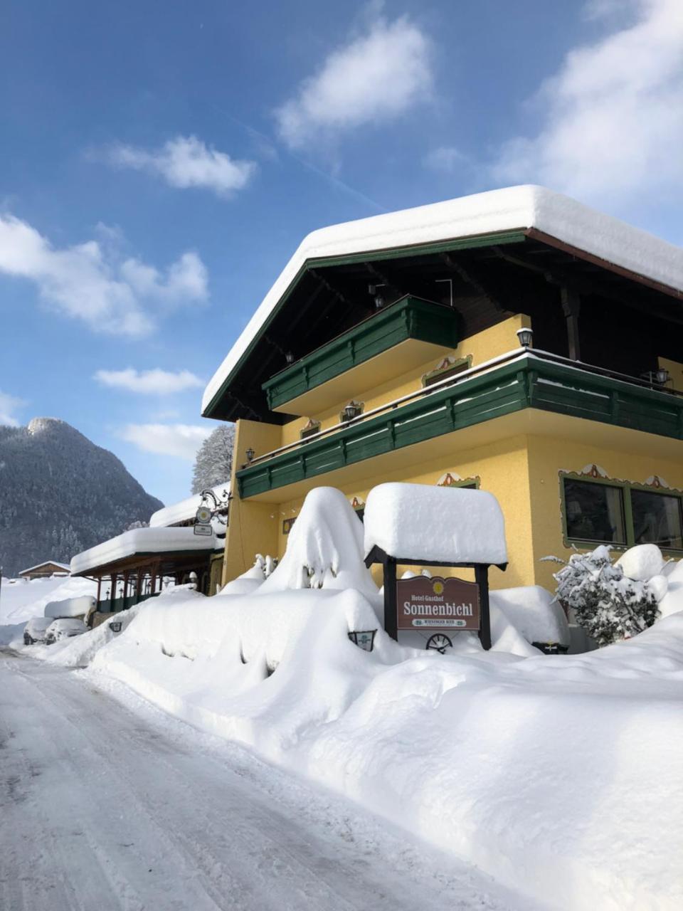 Hotel-Gasthof Sonnenbichl Oberwössen Dış mekan fotoğraf